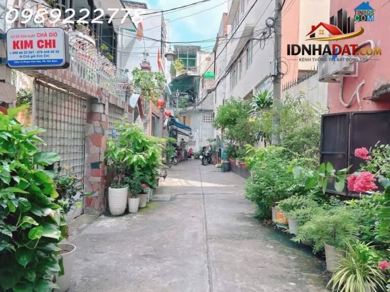 [Review Nhà Đất Sổ Đỏ] Căn Hộ Dịch Vụ 5 Tầng Tại Tân Bình – Vị Trí Đắc Địa Gần Phạm Văn Hai