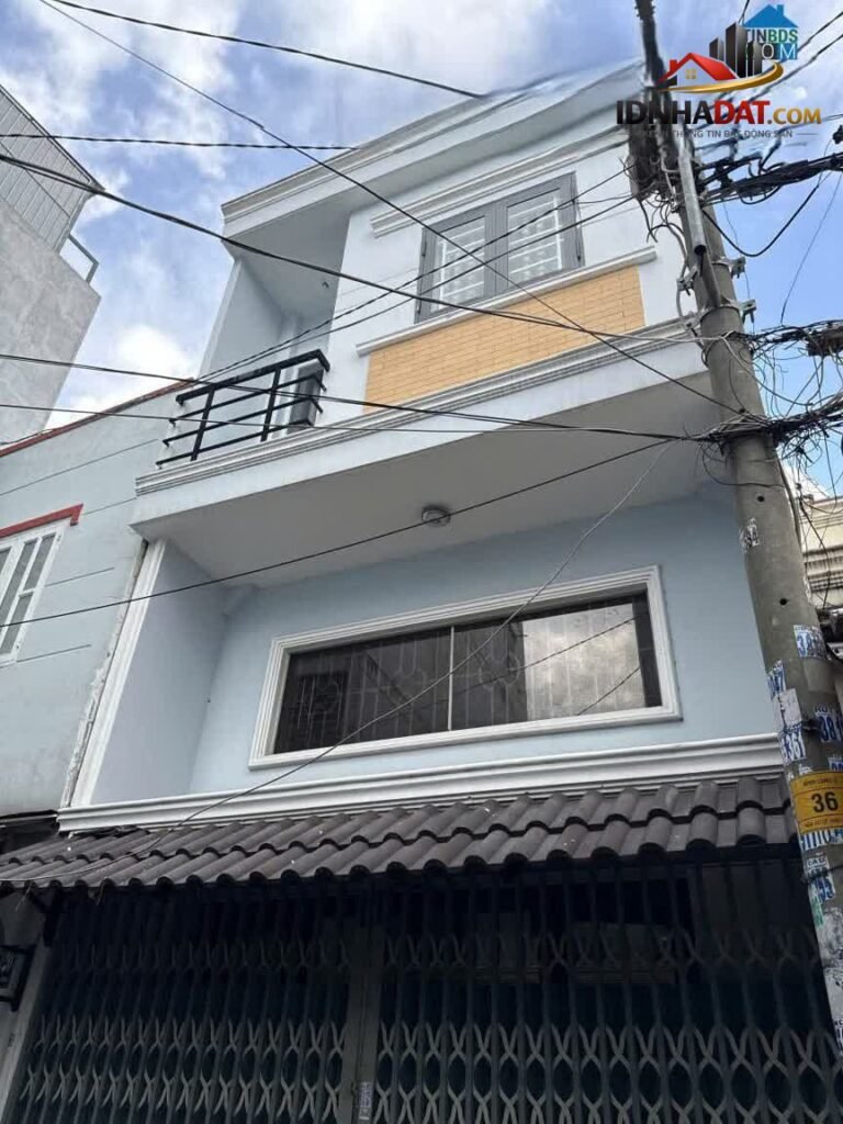[Review Nhà Đất Sổ Đỏ] Nhà 3 tầng hẻm xe hơi tại Tân Phú, TP Hồ Chí Minh – Pháp lý rõ ràng, giá trị khai thác cao