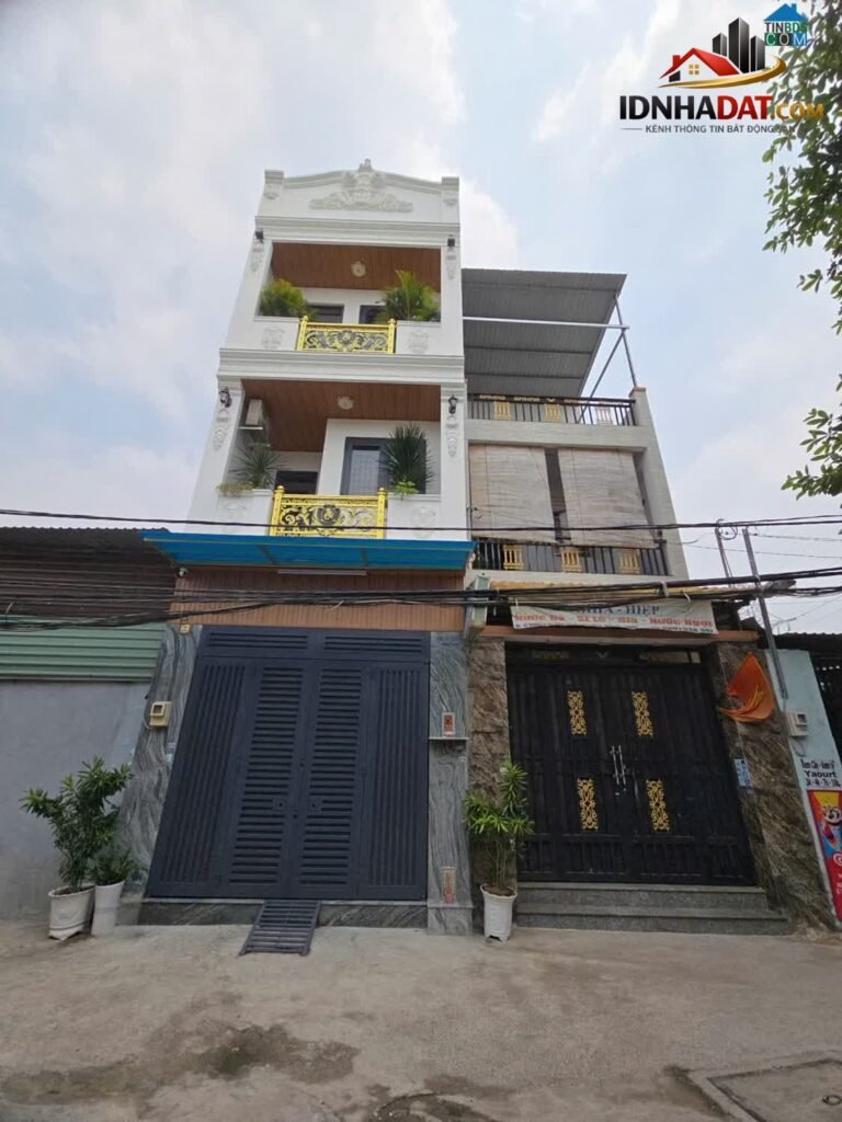 [Đánh Giá Bất Động Sản Sổ Đỏ] Nhà phố 4 tầng 64m2 tại Lê Văn Quới, Bình Tân – Vị trí đắc địa, pháp lý sổ đỏ