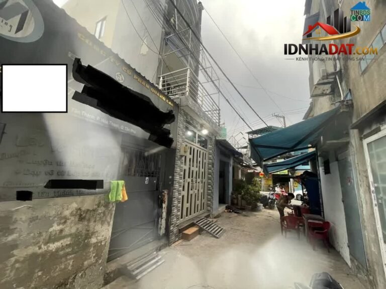 [Đánh Giá Bất Động Sản Sổ Đỏ] Nhà phố 56m2 Hẻm xe hơi Đường Tân Thành, Quận Tân Phú – Pháp lý rõ ràng với sổ đỏ