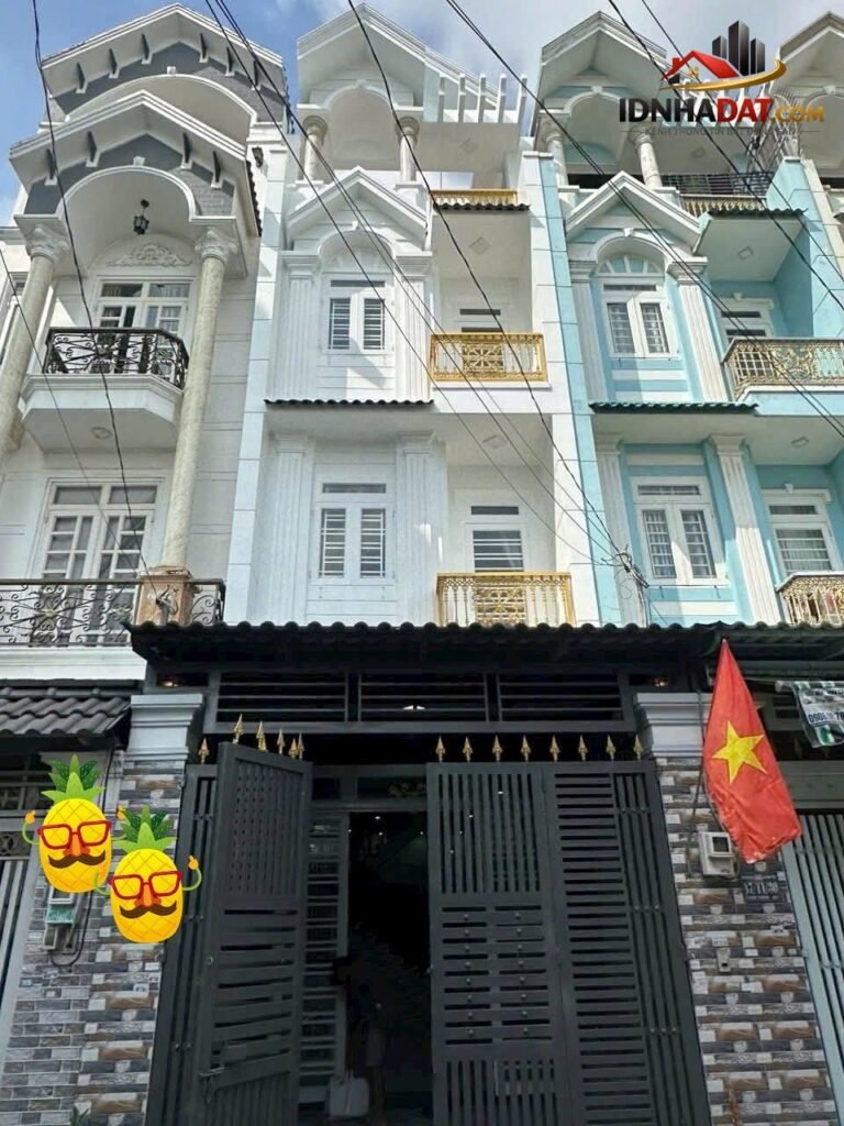 [Đánh Giá Bất Động Sản Sổ Đỏ] Nhà phố 4 tầng 5 phòng ngủ tại Bình Tân, pháp lý sổ đỏ rõ ràng