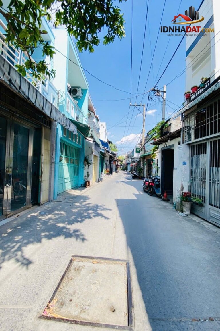 [Đánh Giá Bất Động Sản Sổ Đỏ] Nhà mặt tiền kinh doanh tại phường Bình Hưng Hòa B, Quận Bình Tân, TP.HCM – Vị trí đắc địa, pháp lý rõ ràng với sổ đỏ
