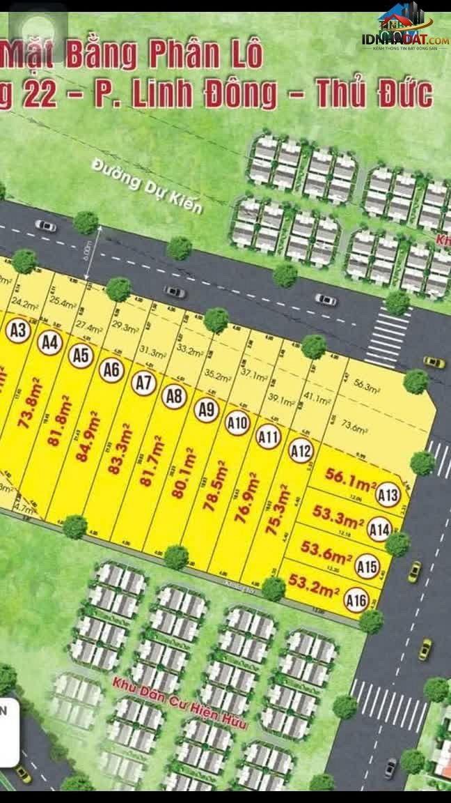 [Đánh Giá Bất Động Sản Sổ Đỏ] Đất thổ cư 116m² đường 22 Linh Đông, Thủ Đức – Sổ đỏ đầy đủ, vị trí thuận lợi