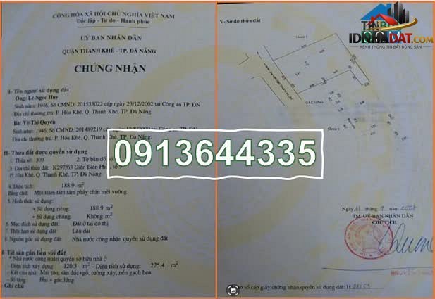 [Đánh Giá Bất Động Sản Sổ Đỏ] Nhà riêng tại Cù Chính Lan, Thanh Khê, Đà Nẵng: Vị trí đắc địa, pháp lý rõ ràng