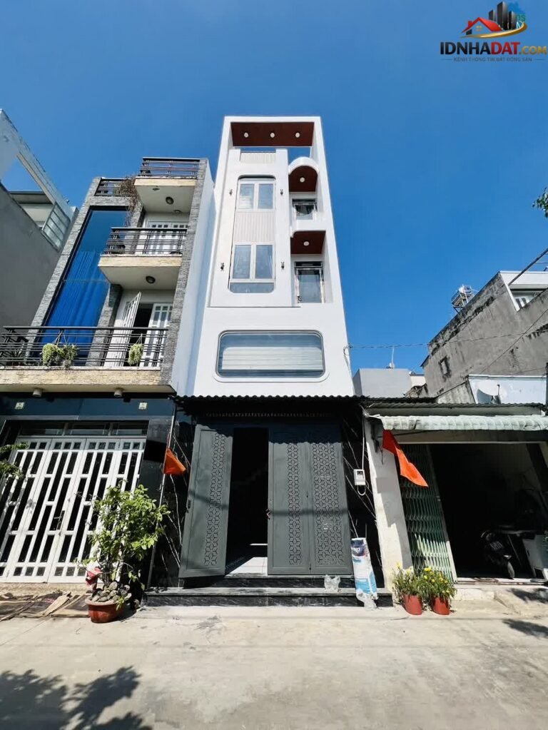 [Review Nhà Đất Sổ Đỏ] Nhà Phố Hiện Đại 5 Tầng Tại Phường Bình Hưng Hòa, Quận Bình Tân, TP.HCM – Pháp Lý Sổ Đỏ Rõ Ràng