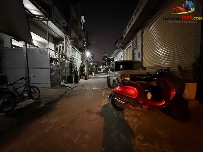 [Review Nhà Đất Sổ Đỏ] Bán nhà phố thổ cư có sổ đỏ tại Đường Mã Lò, Quận Bình Tân, TP.HCM – 44m², 6.4 tỷ