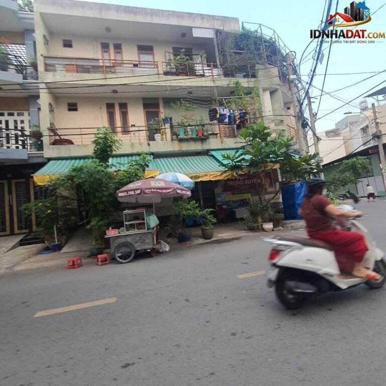 [Đánh Giá Bất Động Sản Sổ Đỏ] Nhà phố 3 tầng góc 2 mặt tiền tại Đường 110 Bà Hom, Quận 6, TP.HCM – Pháp lý sổ đỏ rõ ràng