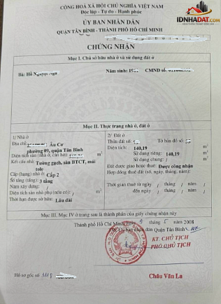 [Đánh Giá Bất Động Sản Sổ Đỏ] Nhà phố cho thuê 4 tầng tại Đường Lý Thường Kiệt, Tân Bình, HCM – Pháp lý sổ đỏ rõ ràng