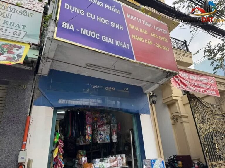 [Review Nhà Đất Sổ Đỏ] Nhà Mặt Tiền Kinh Doanh 119 m² Tại Đường Hưng Phú, Quận 8, TP.HCM – Pháp Lý Sổ Đỏ Rõ Ràng