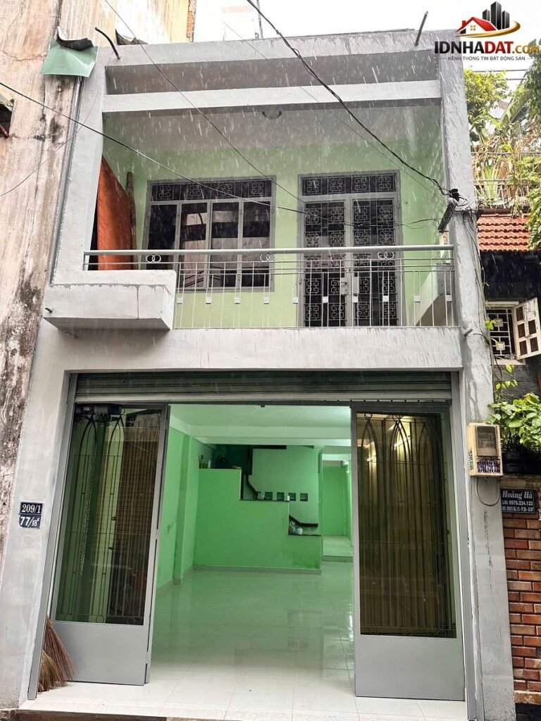 [Đánh Giá Bất Động Sản Sổ Đỏ] Nhà phố 1 trệt 1 lầu tại Bình Thạnh, TP.HCM – Pháp lý rõ ràng, vị trí thuận lợi