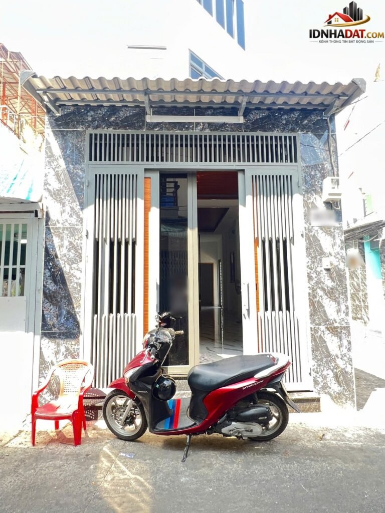 [Review Nhà Đất Sổ Đỏ] Nhà phố 4 tầng tại Phường 2, Quận 8, TP.HCM với sổ đỏ và giá trị đầu tư ổn định