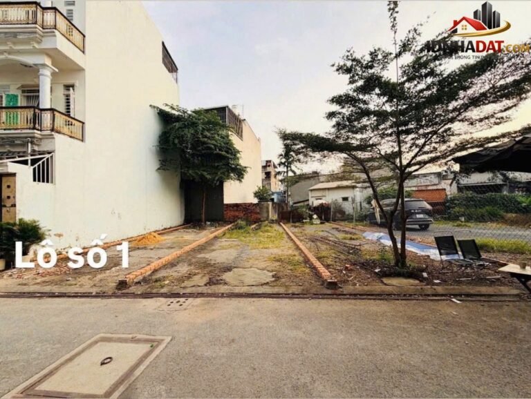 [Review Nhà Đất Sổ Đỏ] Đất thổ cư có sổ đỏ Thới An, Quận 12 – Vị trí vàng gần Gò Vấp