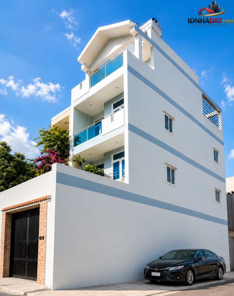 [Đánh Giá Bất Động Sản Sổ Đỏ] Nhà phố 4 tầng lô góc 91m2 tại Phường Bình Hưng Hòa, Tân Phú – Vị trí đắc địa gần EOMALL