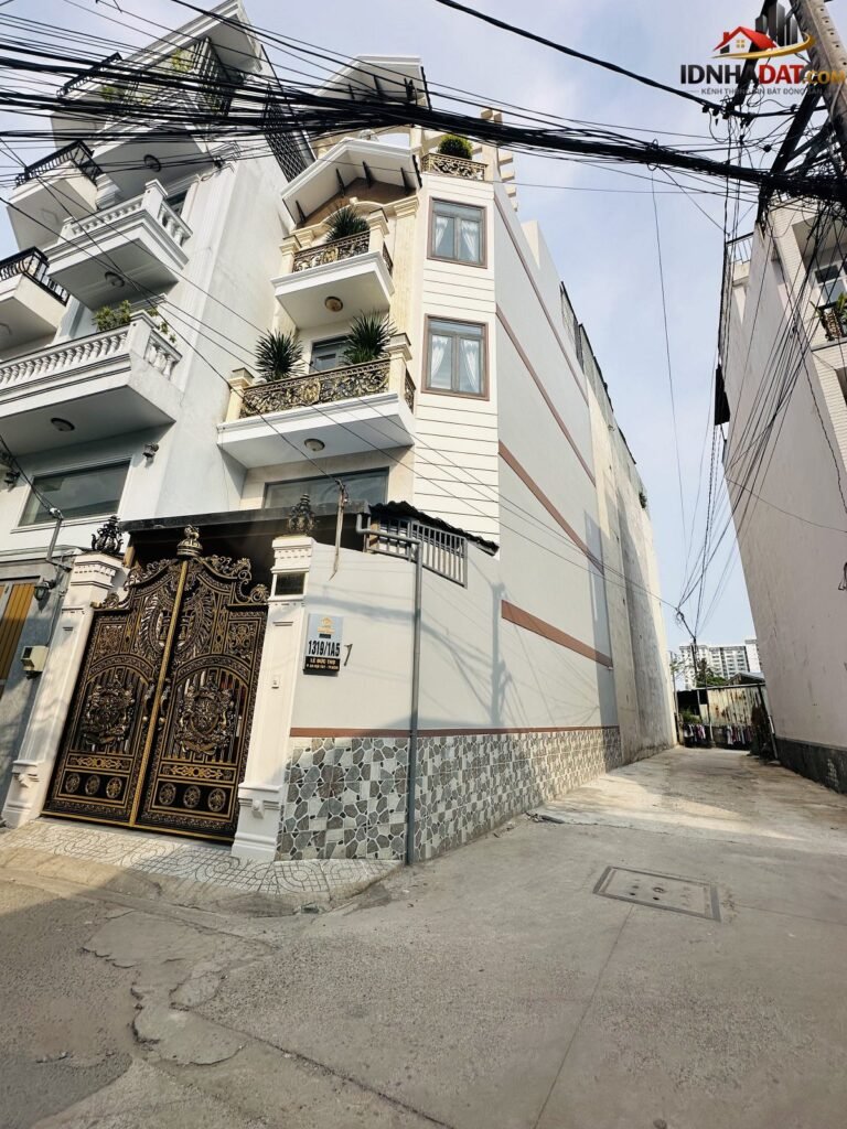 [Review Nhà Đất Sổ Đỏ] Căn Góc 2 Mặt Thoáng Hẻm Xe Hơi Đường Phan Huy Ích, TP.HCM – Tiềm Năng Tăng Giá Cao