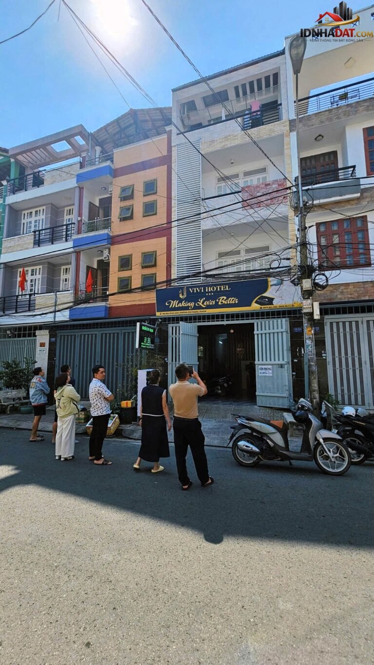 [Đánh Giá Bất Động Sản Sổ Đỏ] Khách Sạn Vivi Hotel 158/B34 Phan Anh, Tân Phú, HCM – Tiềm Năng Kinh Doanh Lớn Với Sổ Đỏ