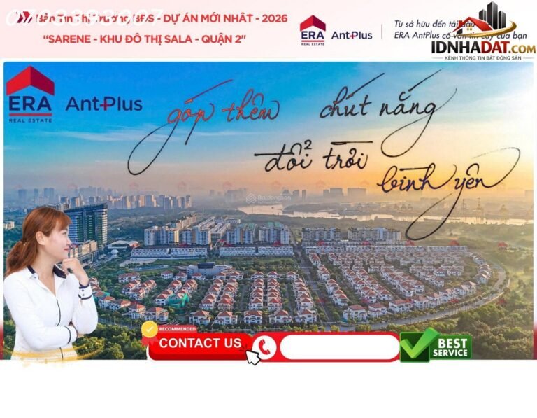 [Đánh Giá Bất Động Sản Sổ Đỏ] Căn hộ 1PN Sarene Sala Thủ Thiêm – Vị trí đắc địa tại Quận 2, Hồ Chí Minh