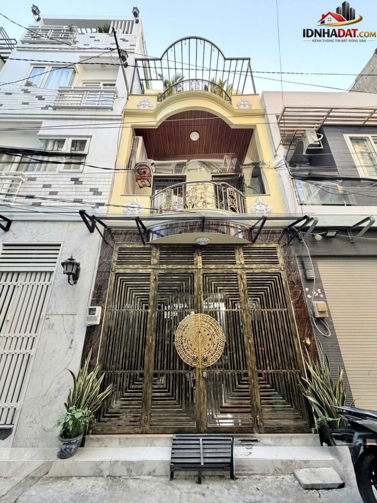 [Đánh Giá Bất Động Sản Sổ Đỏ] Nhà phố 4 tầng tại Quận Bình Thạnh – Tiềm năng cho thuê cao với sổ đỏ