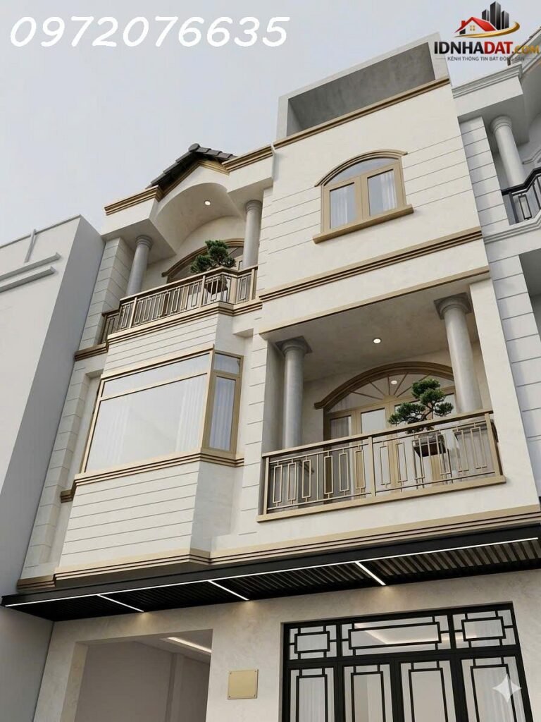 [Đánh Giá Bất Động Sản Sổ Đỏ] Nhà phố 4 tầng tại Đường Huỳnh Tấn Phát, Nhà Bè – Pháp lý rõ ràng, vị trí thuận lợi