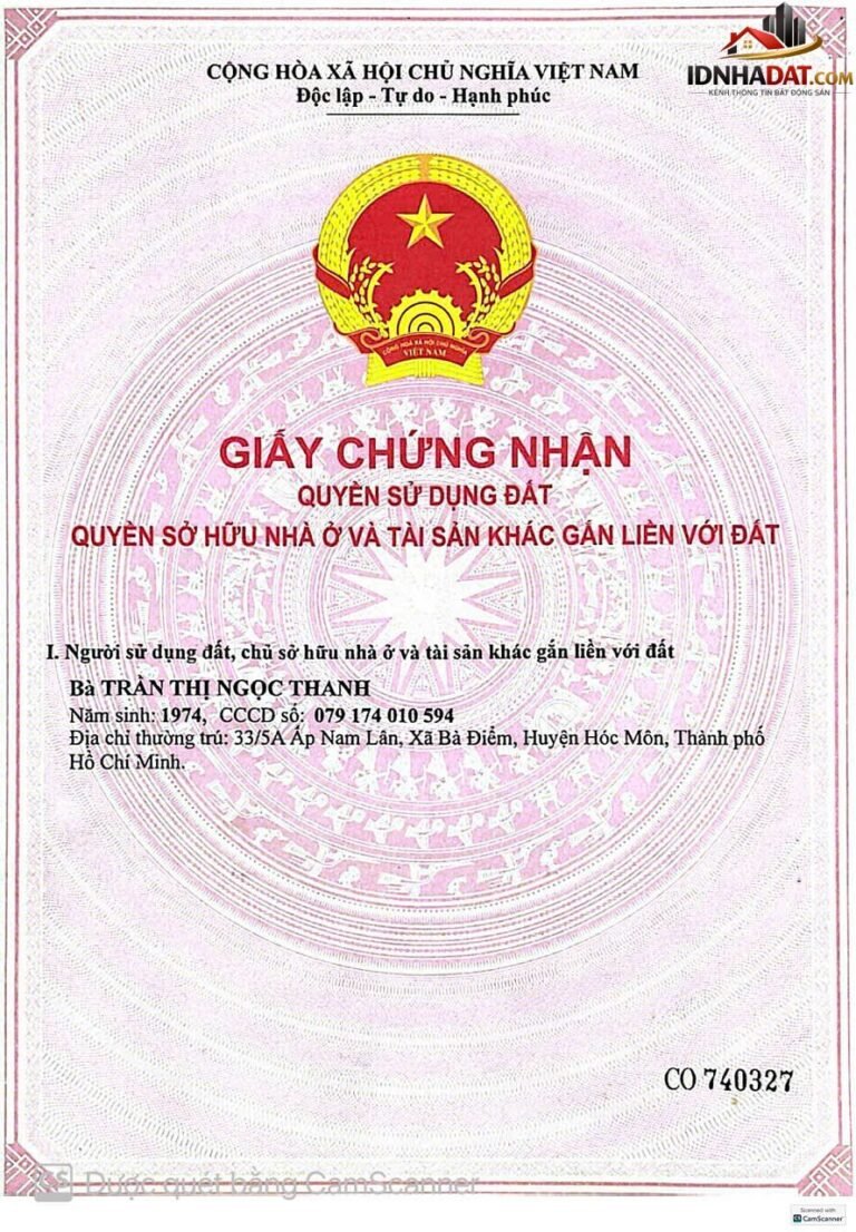 [Đánh Giá Bất Động Sản Sổ Đỏ] Nhà phố 3 tầng Tây Thạnh, Quận Tân Phú – Pháp lý rõ ràng, vị trí thuận lợi
