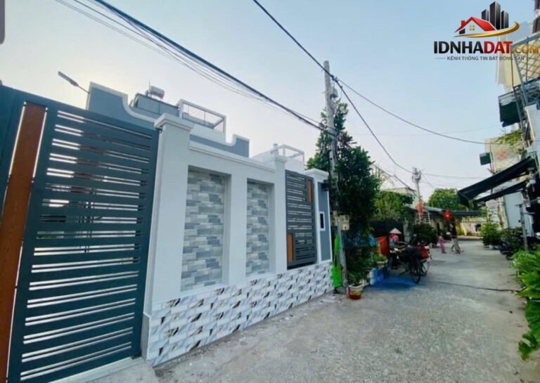 [Review Nhà Đất Sổ Đỏ] Nhà phố thổ cư có sổ đỏ 160m2 tại Nhà Bè – Giá 6.8 tỷ, vị trí thuận lợi cho gia đình