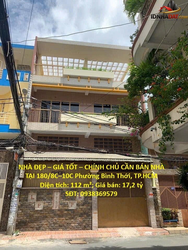 [Đánh Giá Bất Động Sản Sổ Đỏ] Nhà Phố 112m2 tại Phường 10, Quận 11, TP.HCM – Pháp lý rõ ràng, giá hợp lý