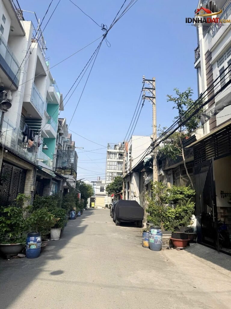 [Đánh Giá Bất Động Sản Sổ Đỏ] Nhà phố 4 tầng tại Liên Khu 5-6, Tân Phú – Sổ đỏ pháp lý rõ ràng