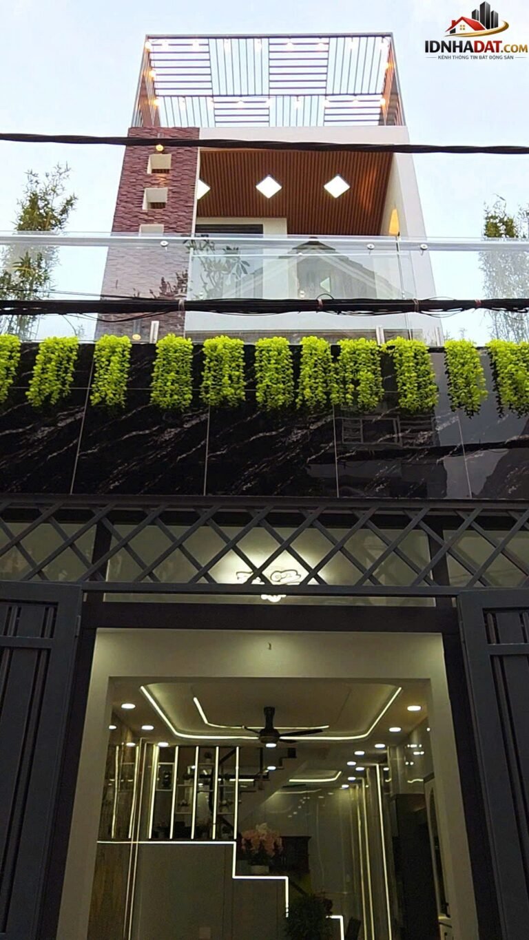 [Đánh Giá Bất Động Sản Sổ Đỏ] Nhà phố 3 tầng tại Phường Tân Chánh Hiệp, Quận 12, TP.HCM – Sổ đỏ đầy đủ, vị trí thuận lợi