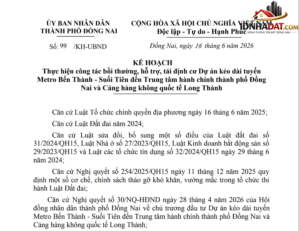 Đồng Nai lên kế hoạch kiểm đếm, thu hồi đất tại 8 phường xã để làm tuyến metro chạy thẳng đến sân bay- Ảnh 2. Đồng Nai lên kế hoạch kiểm đếm, thu hồi đất tại 8 phường xã để làm tuyến metro chạy thẳng đến sân bay- Ảnh 2.