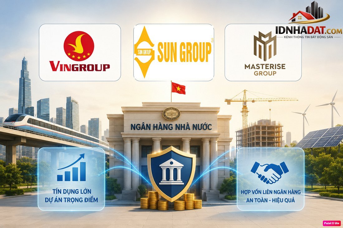 Ngân hàng Nhà nước: Cấp tín dụng cho các dự án lớn của Vingroup, Sungroup và hàng không Masterise- Ảnh 1.