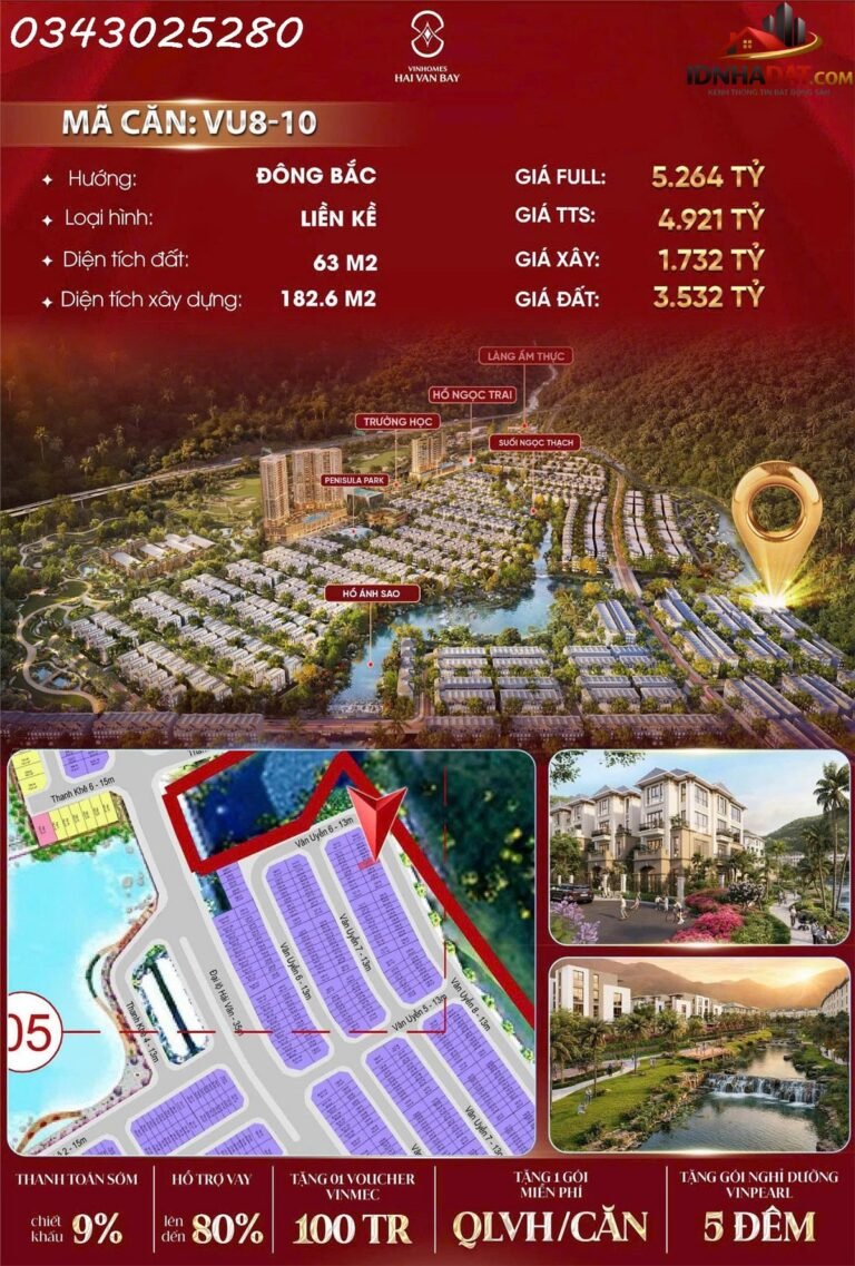 [Đánh Giá Bất Động Sản Sổ Đỏ] Biệt thự nghỉ dưỡng tại Đà Nẵng – Tiềm năng khai thác lớn với sổ đỏ
