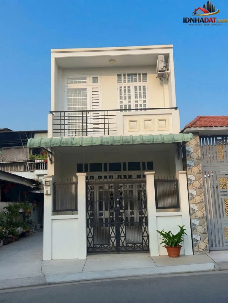 [Review Nhà Đất Sổ Đỏ] Nhà nguyên căn 1 lầu đường 7m gần chợ Hiệp Thành, Quận 12 – Pháp lý rõ ràng với sổ đỏ