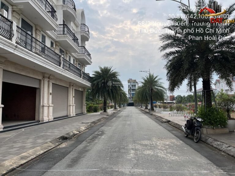 [Đánh Giá Bất Động Sản Sổ Đỏ] Đất thổ cư có sổ đỏ khu nhà phố 52 Nguyễn Xiển, Quận 9, TP.HCM – Vị trí sát Vinhomes