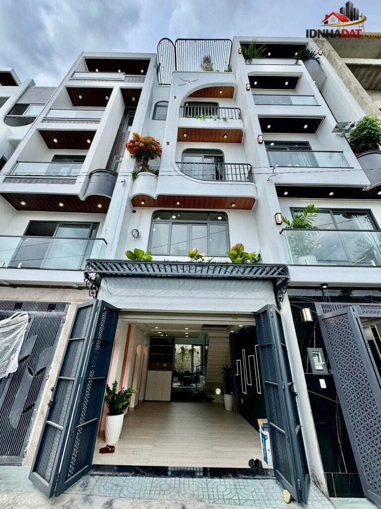 [Đánh Giá Bất Động Sản Sổ Đỏ] Nhà phố 5 tầng sát chợ Thạnh Xuân, Quận 12 – Pháp lý rõ ràng, tiềm năng khai thác cao