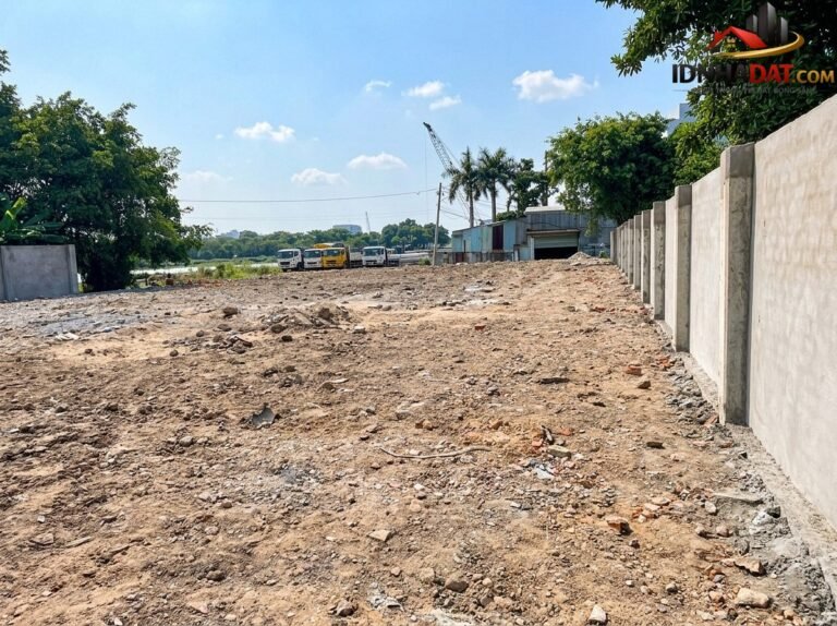 [Đánh Giá Bất Động Sản Sổ Đỏ] Đất thổ cư 983m2 view sông tại Vườn Lài, Gò Vấp – Pháp lý rõ ràng, tiềm năng lớn