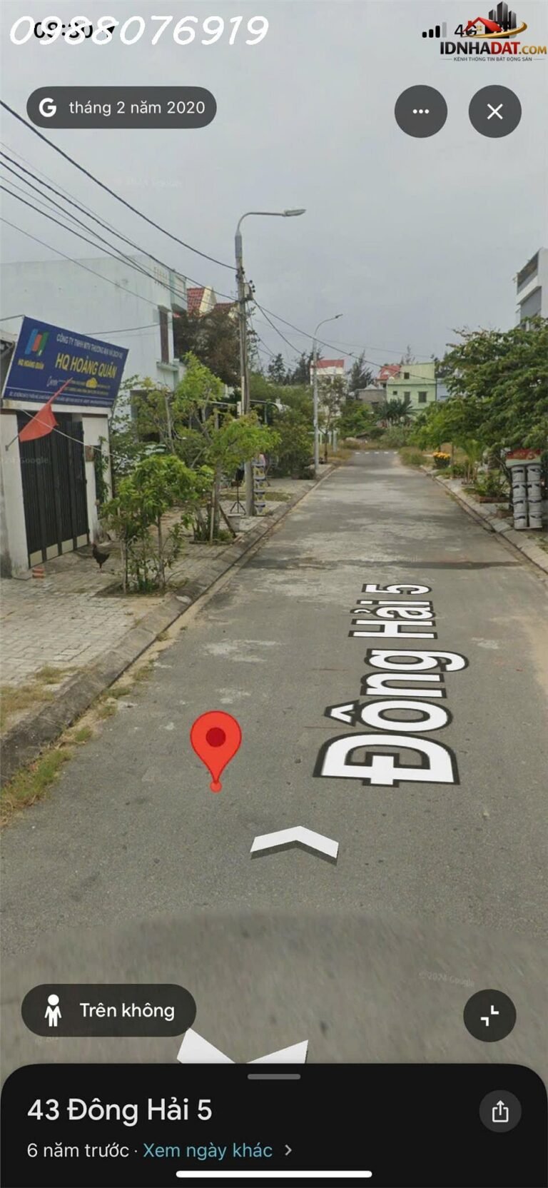 [Đánh Giá Bất Động Sản Sổ Đỏ] Đất thổ cư mặt tiền đường Đông Hải 5, Ngũ Hành Sơn, Đà Nẵng – Pháp lý rõ ràng, vị trí đắc địa
