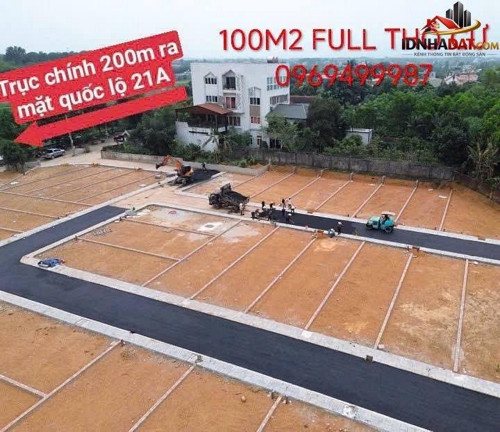 [Đánh Giá Bất Động Sản Sổ Đỏ] Đất thổ cư 100m² Phú Cát – Vị trí chiến lược phía Tây Hà Nội với sổ đỏ đầy đủ
