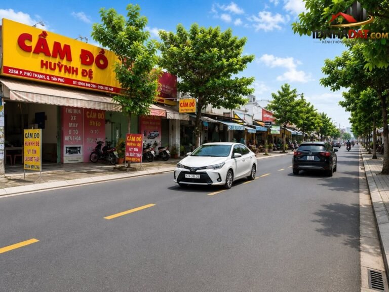[Đánh Giá Bất Động Sản Sổ Đỏ] Nhà Mặt Tiền 2 Mặt Tại Đường Thoại Ngọc Hầu, Quận Tân Phú, TP Hồ Chí Minh – Giá Trị Thực Tại Vị Trí Đắc Địa