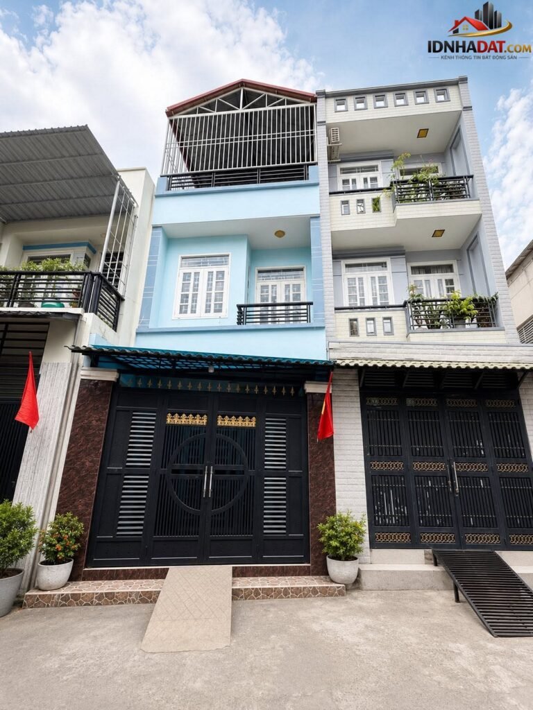 [Đánh Giá Bất Động Sản Sổ Đỏ] Nhà phố 55m2 tại Đường Số 11, Bình Hưng Hòa, Tân Phú, TP.HCM – Vị trí thuận lợi gần Aeon Mall