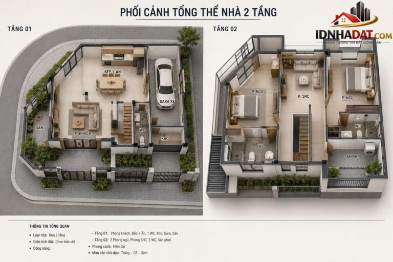 [Review Nhà Đất Sổ Đỏ] Villa Vườn Lan Anh Avenue tại Quận 1, Hồ Chí Minh – Pháp lý sổ đỏ, thiết kế 3 tầng, giá 3.7 tỷ