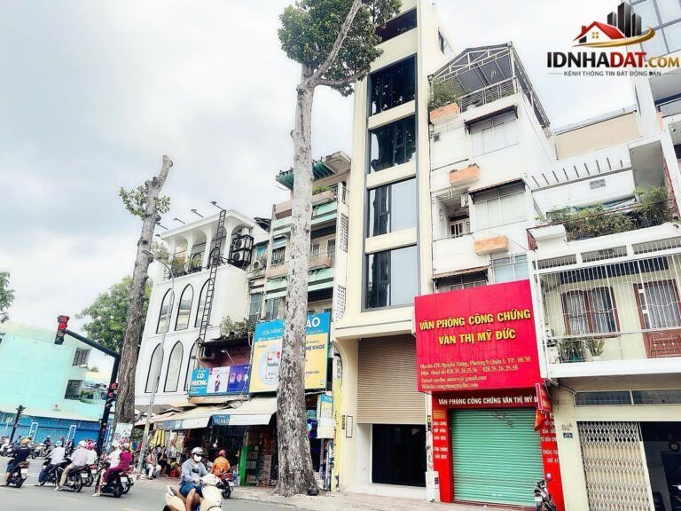 [Đánh Giá Bất Động Sản Sổ Đỏ] Nhà phố 5 tầng mặt tiền kinh doanh tại Đường Nguyễn Thông, Quận 3 – Vị trí đắc địa, pháp lý rõ ràng với sổ đỏ