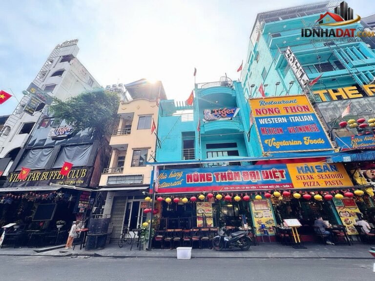 [Đánh Giá Bất Động Sản Sổ Đỏ] Nhà Mặt Tiền Đường Bùi Viện, Quận 1 – Cơ Hội Đầu Tư Tại Trung Tâm TP.HCM