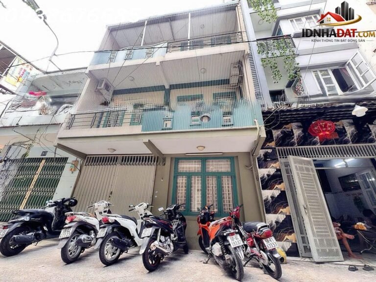 [Đánh Giá Bất Động Sản Sổ Đỏ] Nhà phố 4 tầng mặt tiền hẻm Đường Võ Văn Tần, Quận 3, TP.HCM – Pháp lý sổ đỏ rõ ràng
