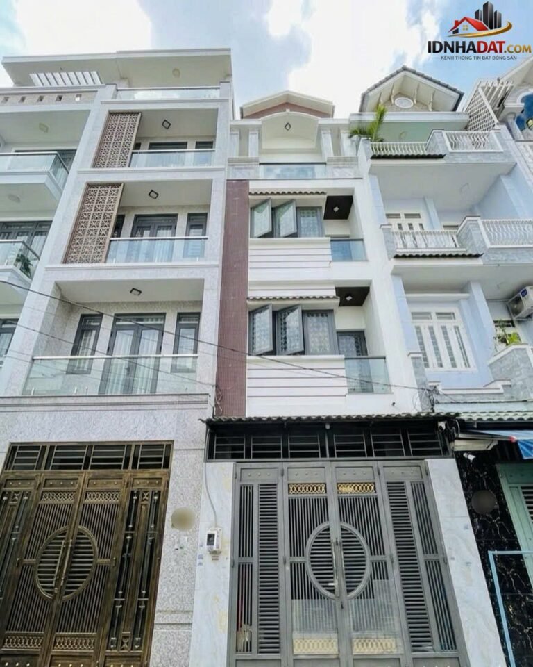 [Đánh Giá Bất Động Sản Sổ Đỏ] Nhà phố 4 tầng mặt tiền đường Lê Văn Qưới, Bình Tân – Pháp lý sổ đỏ rõ ràng