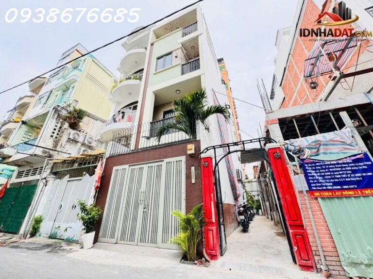 [Đánh Giá Bất Động Sản Sổ Đỏ] Nhà phố 5 tầng Đường Huyền Quang, Tân Định, Quận 1, TP.HCM – Vị trí đắc địa, pháp lý sổ đỏ