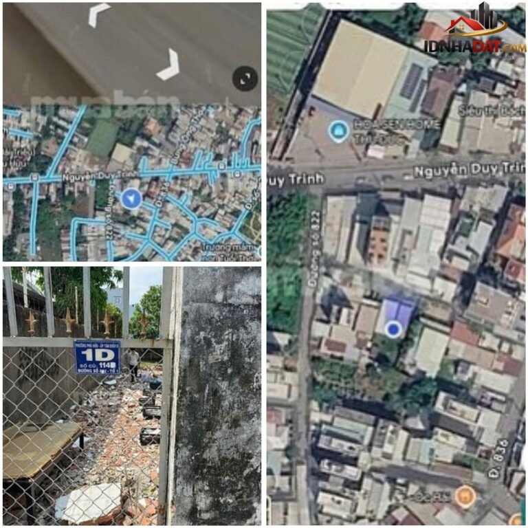 [Đánh Giá Bất Động Sản Sổ Đỏ] Đất Thổ Cư 224m2 Đường Nguyễn Duy Trinh, TP Thủ Đức