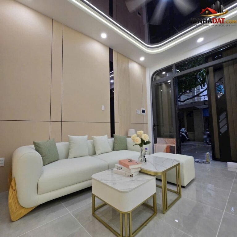 [Review Nhà Đất Sổ Đỏ] Nhà phố 4 tầng mặt đất tại đường Âu Dương Lân, Quận 8 – Pháp lý rõ ràng, vị trí thuận lợi