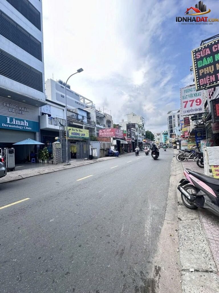 [Đánh Giá Bất Động Sản Sổ Đỏ] Tòa nhà 2 mặt tiền đường Nguyễn Văn Đậu, Quận Bình Thạnh với sổ đỏ, 126m2