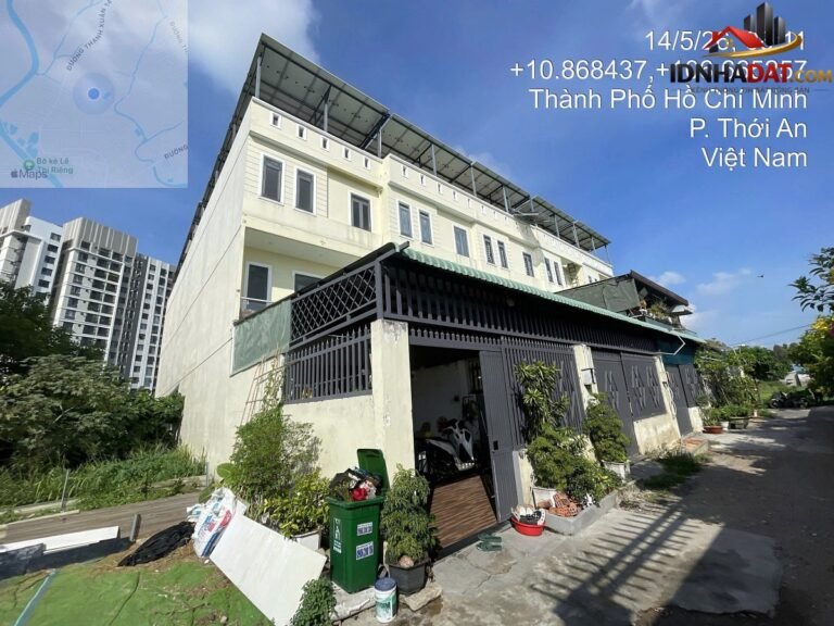 [Đánh Giá Bất Động Sản Sổ Đỏ] Nhà Liền Kề Thạnh Xuân, Quận 12: Pháp Lý Rõ Ràng, Tiềm Năng Khai Thác Cao