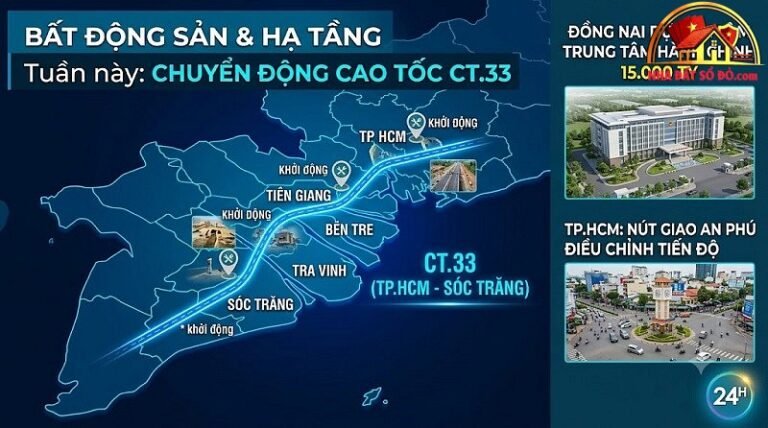 Nóng trong tuần: Cao tốc CT.33 và Trung tâm hành chính mới Đồng Nai