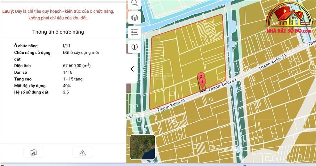 Bán nhà đất Đường Thạnh Xuân 52 – Phường cũ Thạnh Xuân Quận 12 – Phường mới Thới An – Thành phố Hồ Chí Minh diện tích 1300m2 giá 61000000000